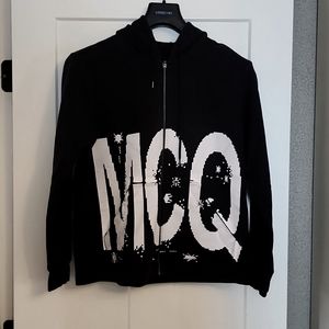 McQ Fill Zip Pixel Hoodie